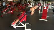 The reverse crunch engages the hip flexors and lower back muscles. (LIVESTRONG.COM/ Youtube)